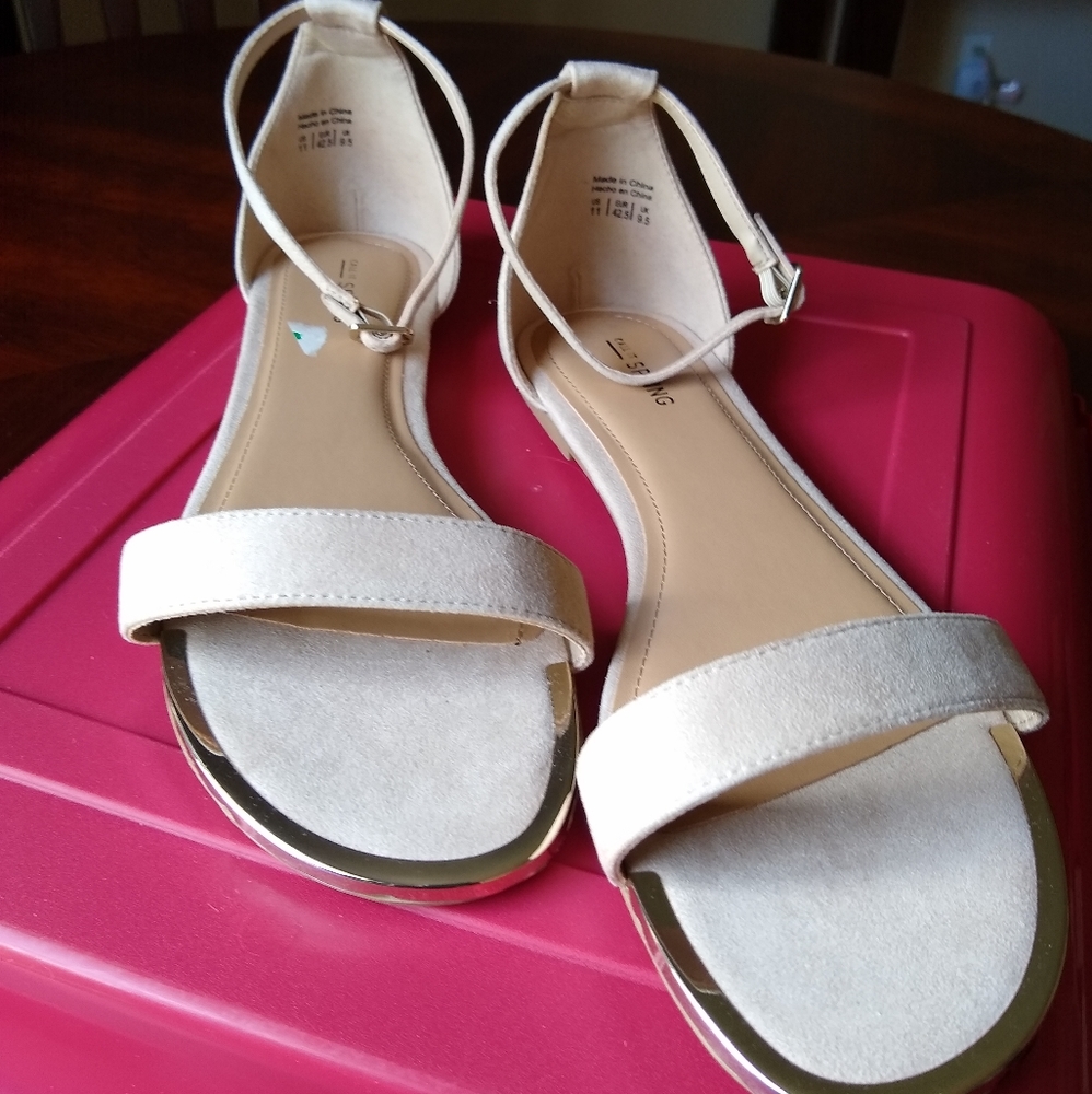 Call it Spring pink sandal